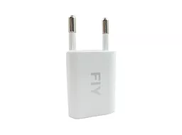 Сетевое зарядное устройство Fly DC Power Charger + micro USB (1.5A) White - миниатюра 3