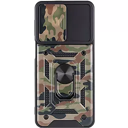 Чехол Epik Camshield Serge Ring Camo для Samsung Galaxy M53 5G Army Brown - миниатюра 4