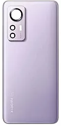 Задняя крышка корпуса Xiaomi 12 со стеклом камеры Original Purple