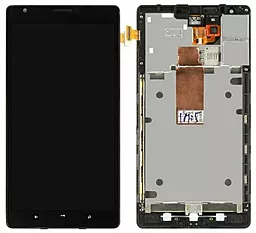 Дисплей Nokia Lumia 1520 RM-938 + Touchscreen with frame (original) Black