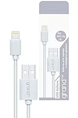 USB Кабель Grand Simple Lightning Cable White - мініатюра 3