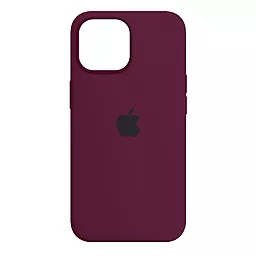Чехол Silicone Case Full для Apple iPhone 14 Pro Marsala