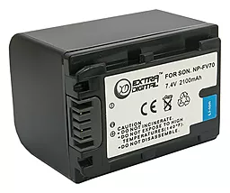 Акумулятор для відеокамери Sony NP-FV70 (2100 mAh) DV00DV1272 ExtraDigital
