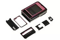 Корпус для Nokia 3250 Black/Pink