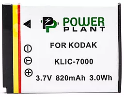 Акумулятор для фотоапарата Kodak KLIC-7000 (820 mAh) DV00DV1152 PowerPlant