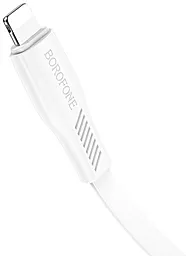 Кабель USB Borofone BX85 Auspicious 2.4A Lightning Cable White - миниатюра 2