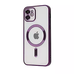 Чехол 1TOUCH Metal Matte Case with MagSafe для Apple iPhone 12 Deep Purple