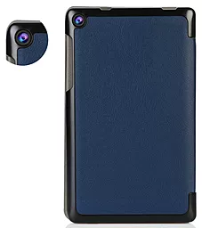 Чехол для планшета BeCover Smart Case Lenovo Tab 3-710 Deep Blue (700914) - миниатюра 2