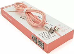 Кабель USB PD iKaku KSC-723 GAOFEI 20W USB Type-C - Lightning Cable Pink