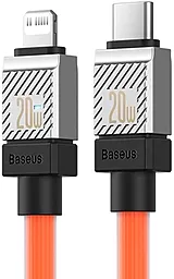 Кабель USB PD Baseus CoolPlay Series 20W 3A 2M USB Type-C - Lightning cable orange (CAKW000107)