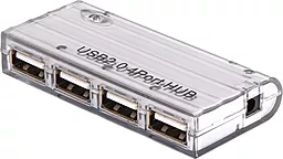 USB хаб Viewcon VE099 4 Ports USB2.0 White