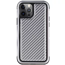 Чехол K-DOO PC+TPU+Metal MARS Series для Apple iPhone 13 Pro (6.1") Carbon Silver