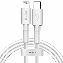 Кабель USB PD Baseus BMX Mini MFI 18W USB Type-C - Lightning Cable White (CATLSW-A02)