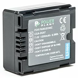 Аккумулятор для видеокамеры Panasonic VW-VBD070, CGA-DU07 (1200 mAh) DV00DV1339 PowerPlant - миниатюра 2