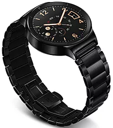 Смарт-часы Huawei Watch Black with Black Stainless Steel Link Band - миниатюра 2