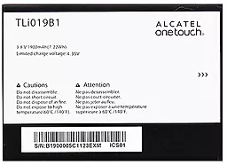 Акумулятор Alcatel One Touch 6010 / TLi019B1 (1900 mAh) 12 міс. гарантії - мініатюра 2