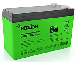 Акумуляторна батарея Merlion 12V 7Ah AGM (G-MLG1270F2)
