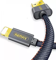 Кабель USB Remax Cowboy Lightning Cable 1.8M Blue (RC-096i) - миниатюра 2