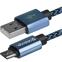 Кабель USB Defender USB08-03T micro USB Cable Blue