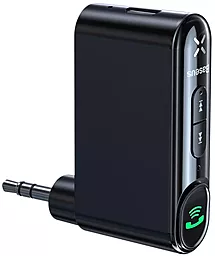 Блютуз-адаптер Baseus BSBA-02 AUX Wireless Audio Receiver BT5.0 Black (WXQY010001)