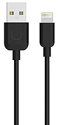 Кабель USB Usams Lightning Data Cable U-Turn Series Black (US-SJ097)