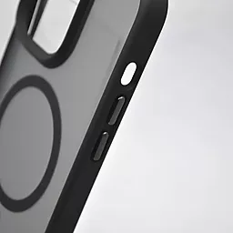 Чехол Epik TPU+PC Metal Buttons with MagSafe для Apple iPhone 15 Black - миниатюра 4