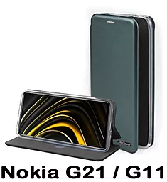 Чохол BeCover Exclusive для Nokia G21 / G11 Dark Green (707916)