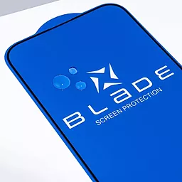 Защитное стекло Blade Lite Series Full Glue для Apple iPhone 14 Pro Black (без упаковки) - миниатюра 3