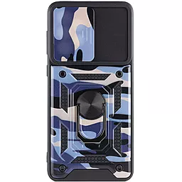 Чехол Epik Camshield Serge Ring Camo для Samsung Galaxy A33 5G Army Purple - миниатюра 3