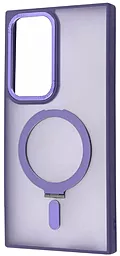 Чохол Wave Attraction Case with MagSafe для Samsung Galaxy S24 Ultra Purple