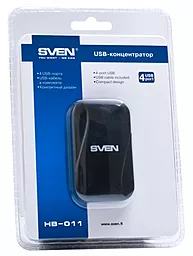USB хаб Sven HB-011 Black - миниатюра 3
