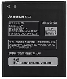 Аккумулятор Lenovo S820 IdeaPhone / BL210 (2000 mAh) - миниатюра 2