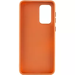 Чехол Epik TPU Bonbon Metal Style для Samsung Galaxy A53 5G Оранжевый / Papaya - миниатюра 3