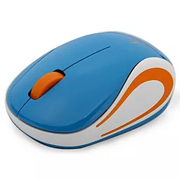 Комп'ютерна мишка Logitech Cordless M187 Blue - мініатюра 2