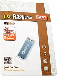 Флешка Dato 4GB DS7017 USB 2.0 (DT_DS7017U/4Gb) blue