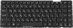 Клавиатура для ноутбука Asus X442 series без рамки Black
