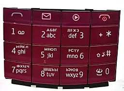 Клавіатура Nokia X3-02 Red