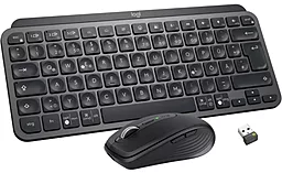 Комплект (клавіатура+мишка) Logitech MX Keys Mini Combo for Business Graphite (920-011061) - мініатюра 2