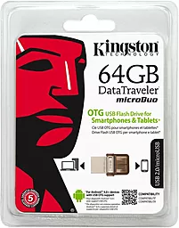 Флешка Kingston DT microDuo 64GB (DTDUO/64GB) - миниатюра 4