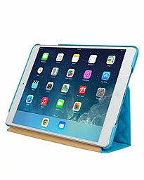 Чехол для планшета JisonCase Microfiber quilted leather case for iPad Air Blue [JS-ID5-02H40] - миниатюра 4
