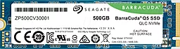 SSD Накопитель Seagate BarraCuda Q5 500 GB M.2 2280 (ZP500CV3A001)