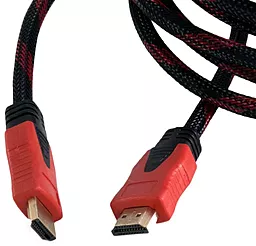Видеокабель ExtraDigital HDMI - HDMI v2.0 28AVG 5м. Black/Red (KBH1749) - миниатюра 2