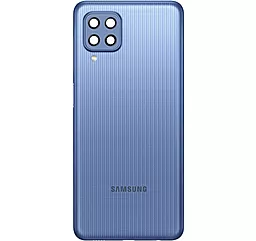 Задняя крышка корпуса Samsung Galaxy M22 2021 M225 со стеклом камеры Light Blue