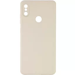 Чехол Silicone Case Candy Full Camera для Xiaomi Redmi Note 5 Pro / Note 5 (AI Dual Camera) Antique White