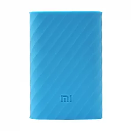 Силиконовый чехол для Xiaomi Чехол Силиконовый для MI Power bank 10000 mA Blue