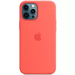 Чехол Apple Silicone Case Full with MagSafe and SplashScreen для Apple iPhone 12 Pro Max  Amethyst