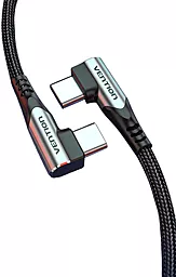 Кабель USB PD Vention 100W 5A 2M USB Type-C - Type-C Cable Black (TANHH) - миниатюра 3