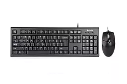 Комплект (клавиатура+мышка) A4Tech Black (KR-8572) - миниатюра 4