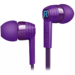Навушники Philips SHE7055 Purple - мініатюра 2