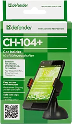 Автотримач Defender Car holder 104+ Black (29104) - мініатюра 9